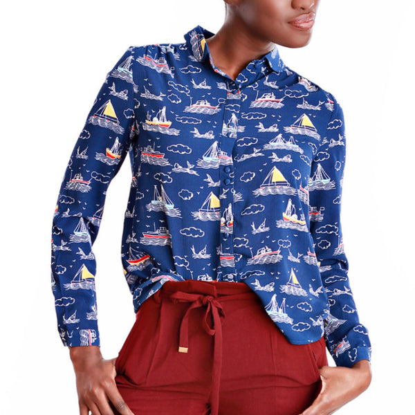 FRNCH Sailboat Shirt