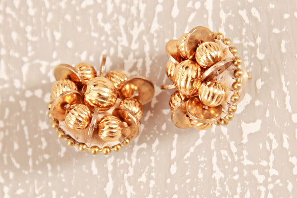 ELA DESIGN STUDIO Ximena Gold Studs